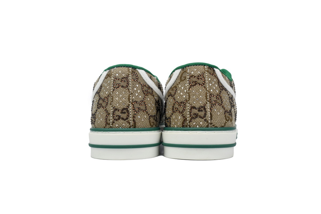 Gucci Tennis Crystal Embellished GG Canvas