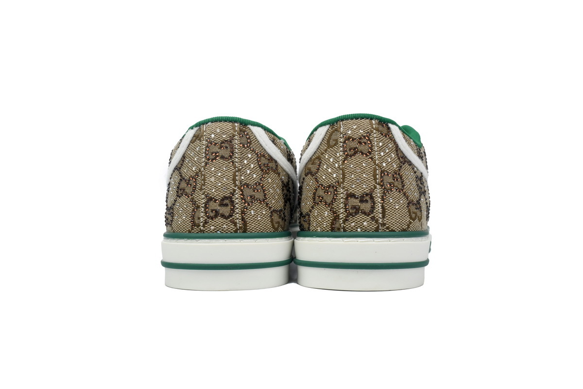 Gucci Tennis Crystal Embellished GG Canvas