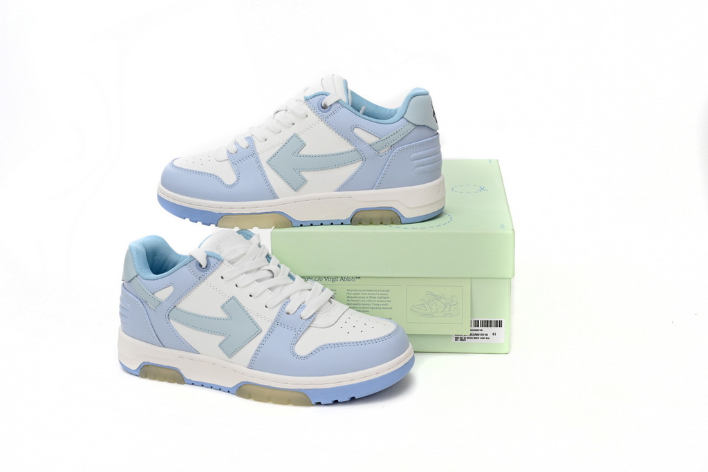 OFF-WHITE Out Of Office Blue Purple White