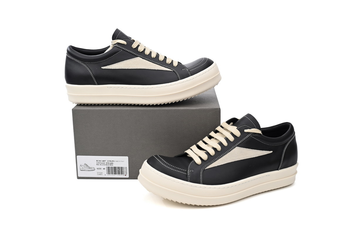 RICK OWENS Black And White