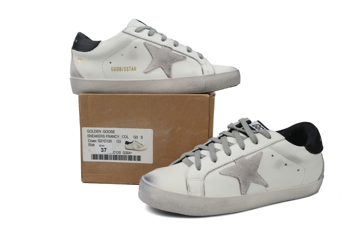 Golden Goose Super Star 'Black Heel'