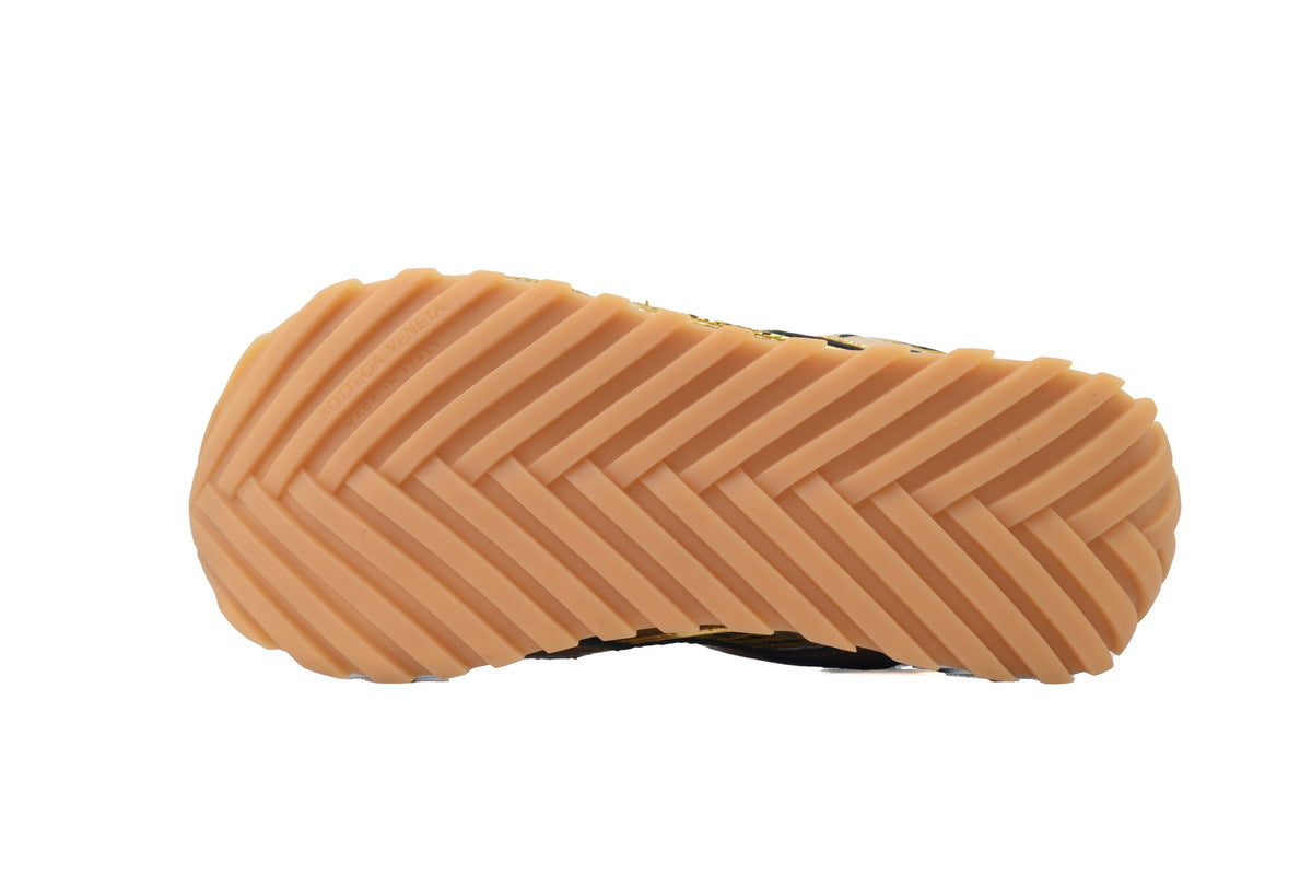 Bottega Veneta Orbit Olive Golden