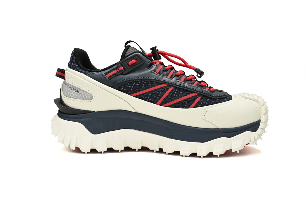 Moncler Trailgrip Fluorescent Black Black White Red