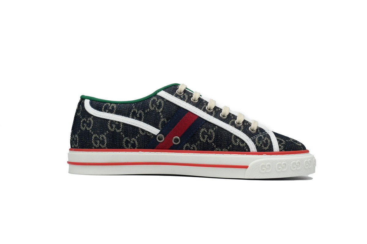 Gucci Tennis Denim GG Print