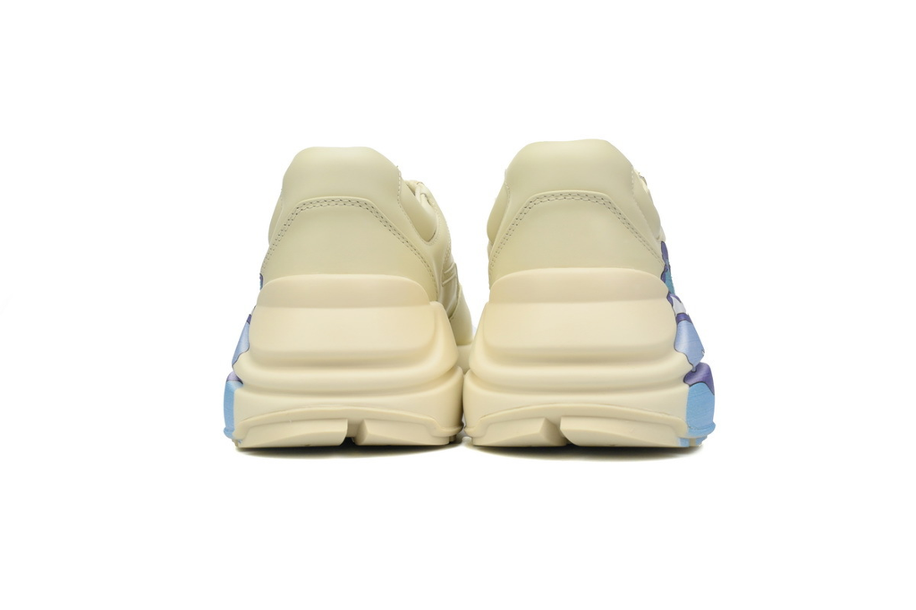 Gucci Rhyton Leather Sneaker with Wave
