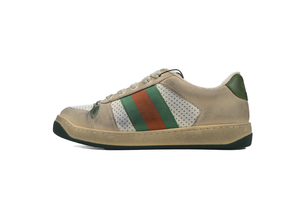 Gucci Screener White Leather