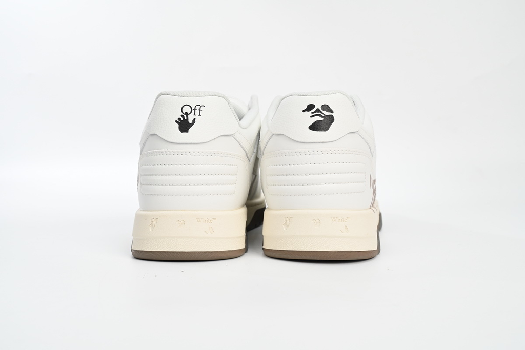 OFF-WHITE Out Of Office Beige Gray
