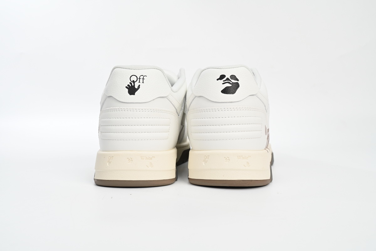 OFF-WHITE Out Of Office Beige Gray