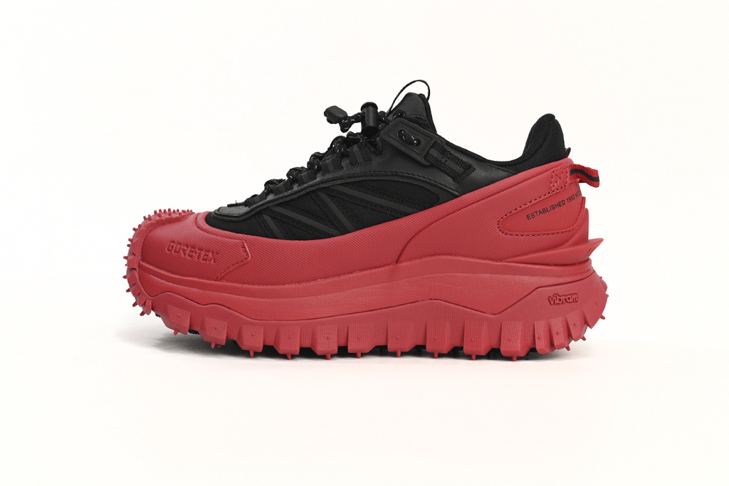 Moncler Trailgrip Black Red
