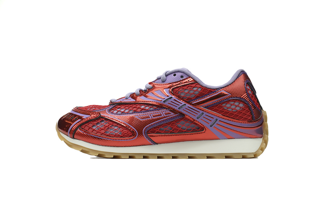 Bottega Veneta Orbit Olive Red
