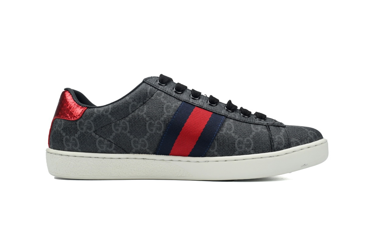 Gucci Ace GG Supreme Black/Grey Sneaker