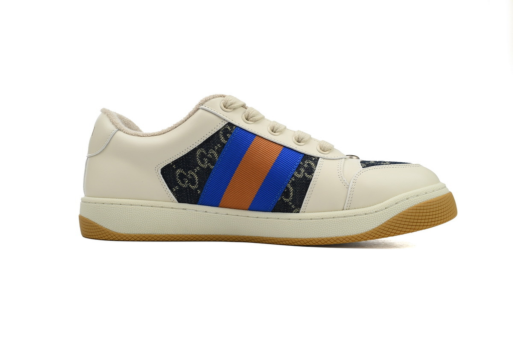 Gucci Screener Cowboy Rice White