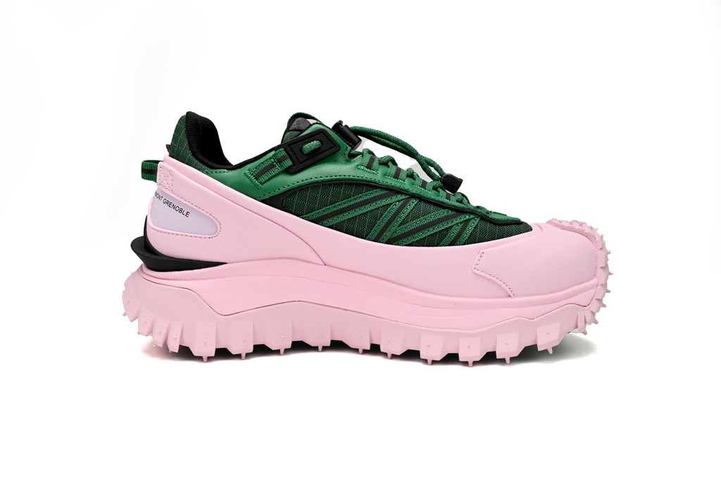 Moncler Trailgrip Fluorescent Black Green Powder
