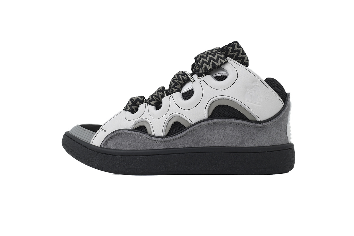 LANVIN Black Whiteand Gray