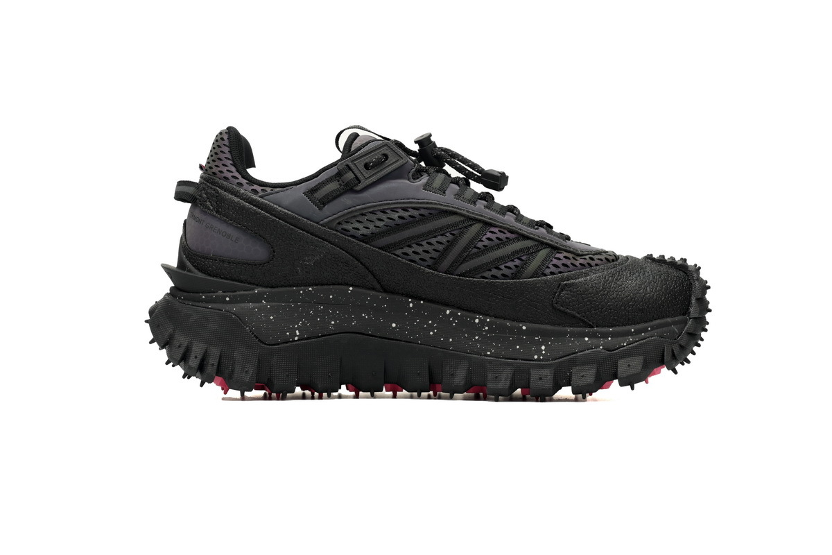 Moncler Trailgrip Leather Black Chameleon