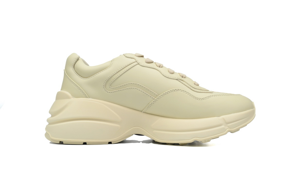 Gucci Rhyton Leather Sneaker with Wave