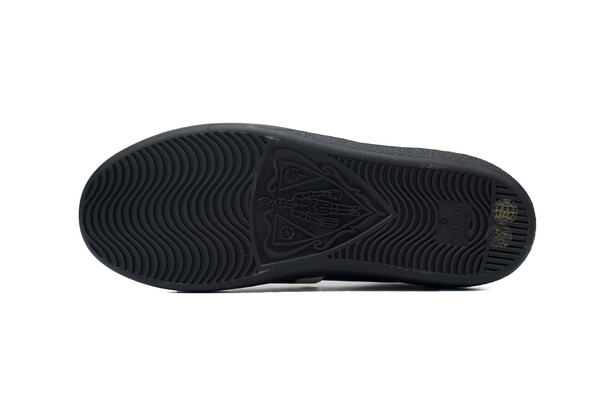 Gucci Ace Stripe Leather Black Sneaker
