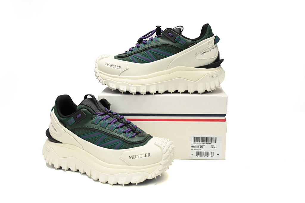 Moncler Trailgrip Fluorescent Black Beige Purple