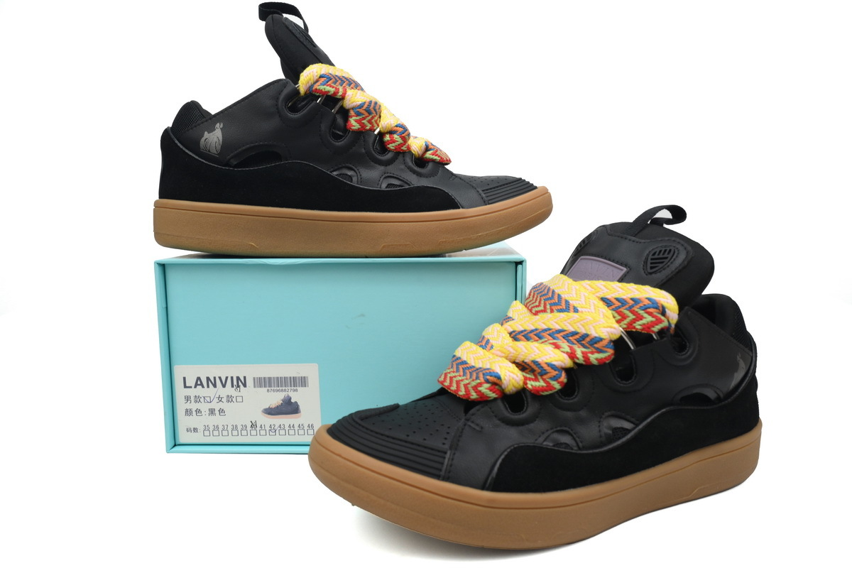 LANVIN Curb Black Yellow