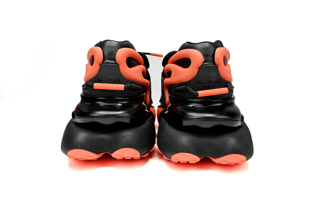 BALMAIN Multikolor Buty sportowe Black orange