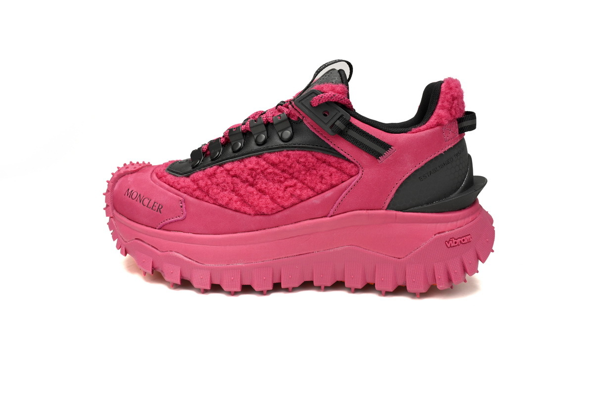 Moncler Trailgrip Fluorescent Black Black Velvet Powde