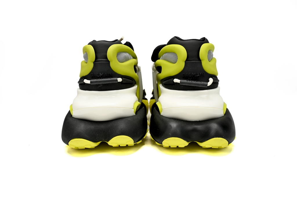 BALMAIN Multikolor Buty sportowe Black And Yellow