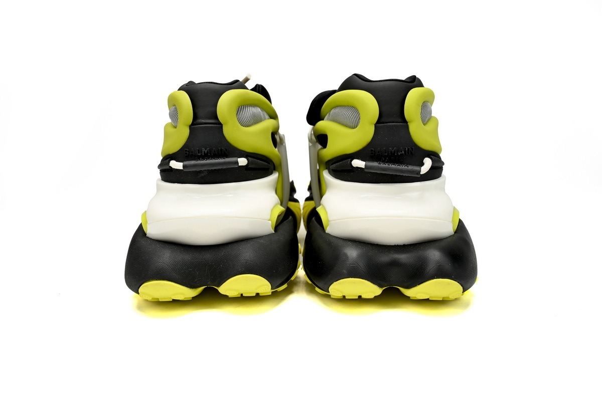 BALMAIN Multikolor Buty sportowe Black And Yellow