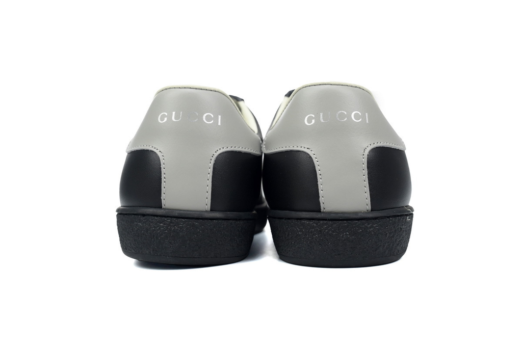 Gucci Ace Perforated Interlocking G Black Sneaker