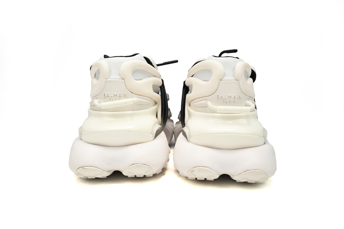 BALMAIN Multikolor Buty sportowe White and Black