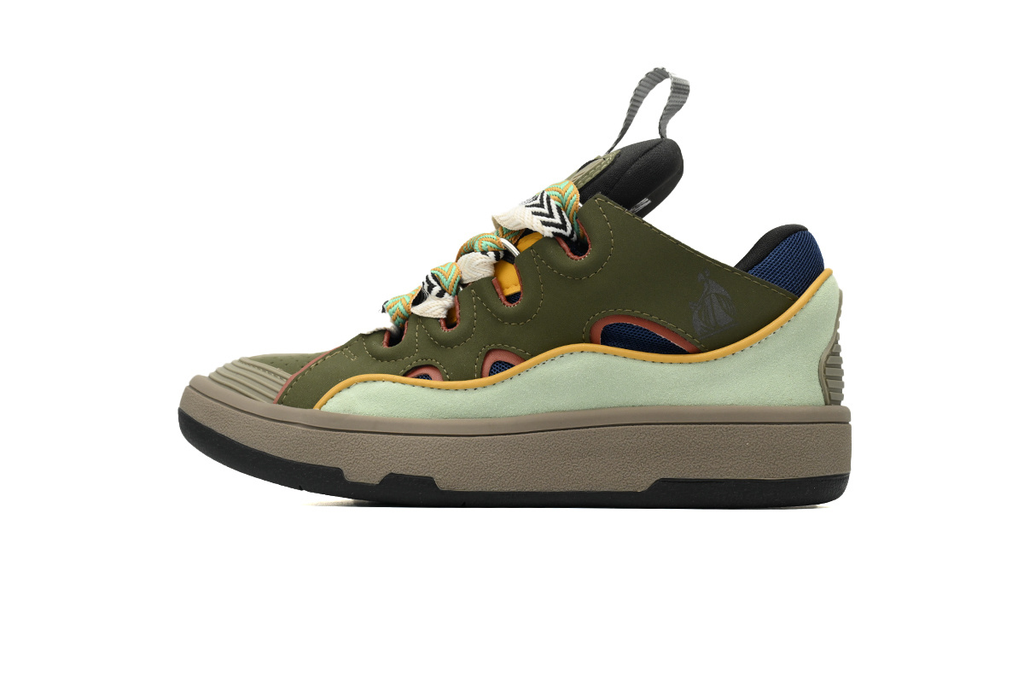 LANVIN White Ladies Brown Green