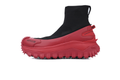 Moncler Trailgrip Leather Black and Red
