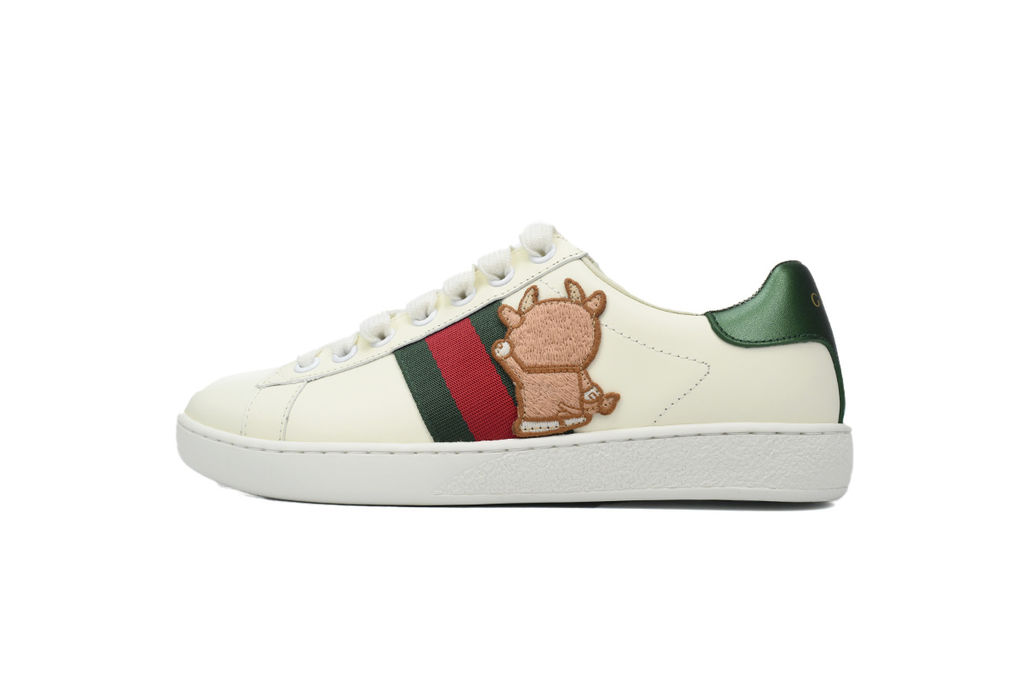 Gucci x Doraemon Ace Sneaker "Ivory Devil Patch"