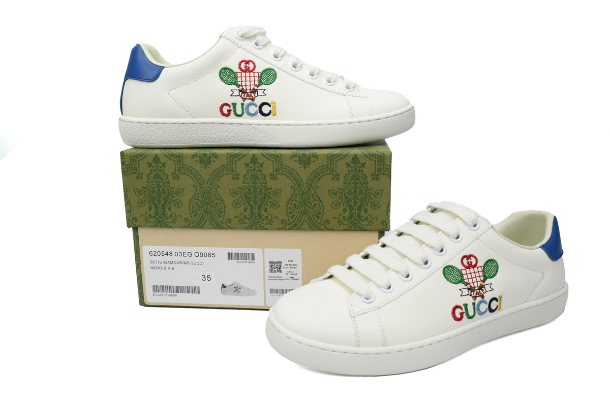 Gucci Tennis Embroidered Ace Sneaker