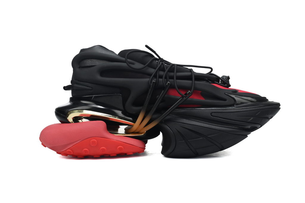 BALMAIN Multikolor Buty sportowe Black Red