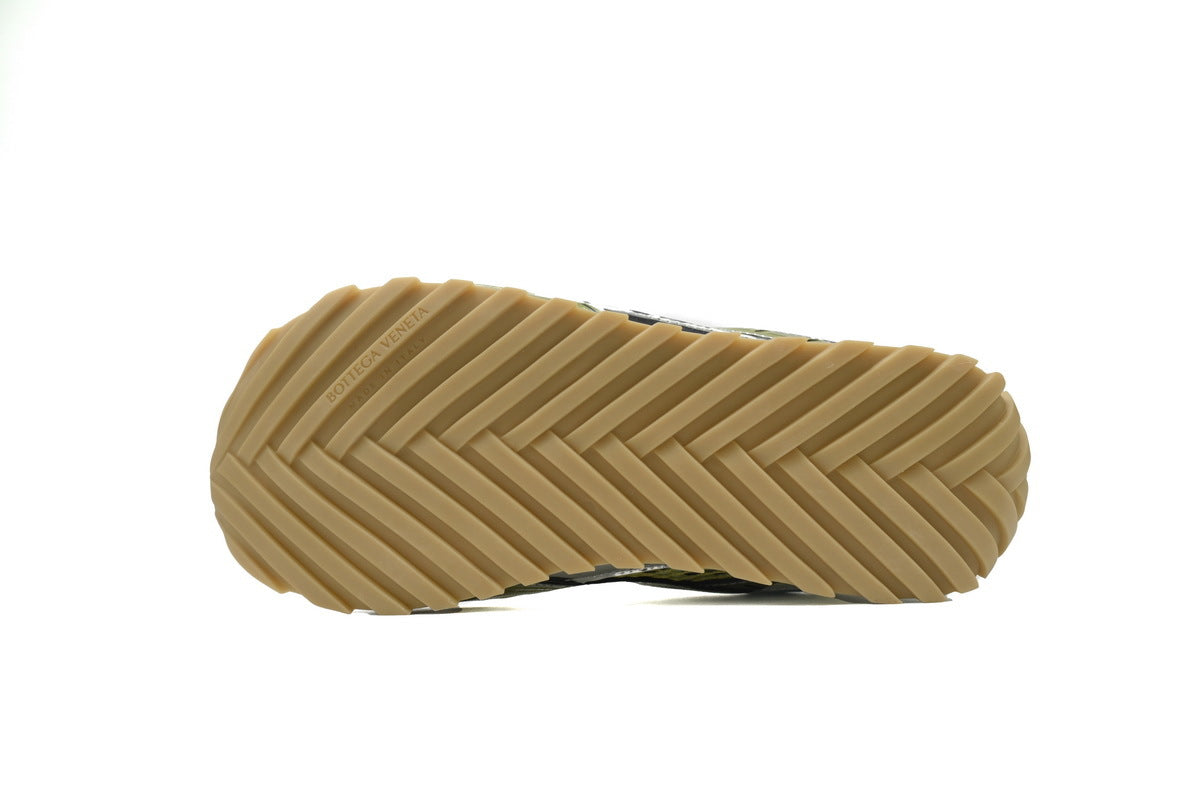 Bottega Veneta Orbit Olive Yellow