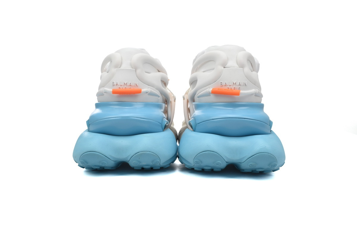 BALMAIN Multikolor Buty sportowe White Blue