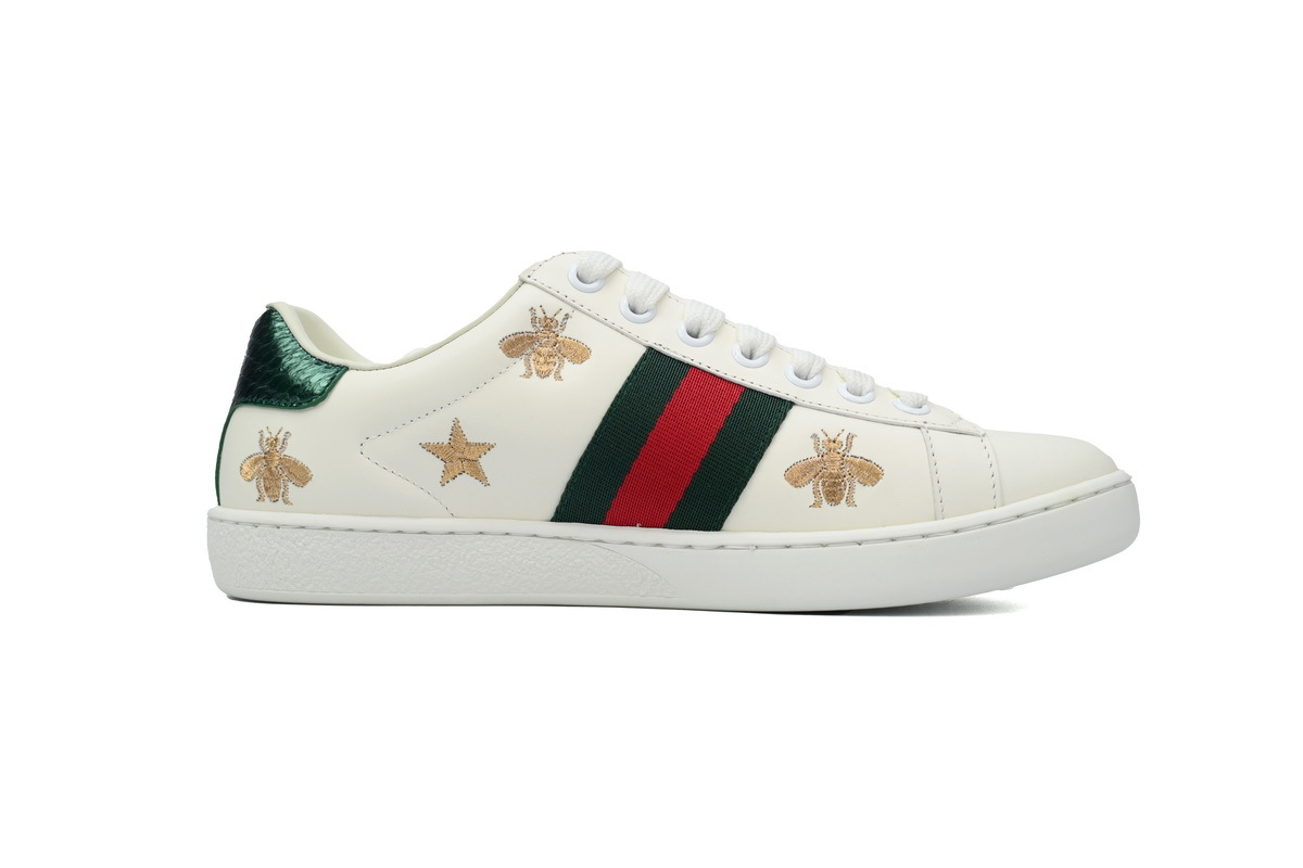 Gucci Ace Bees and Stars Leather Sneaker