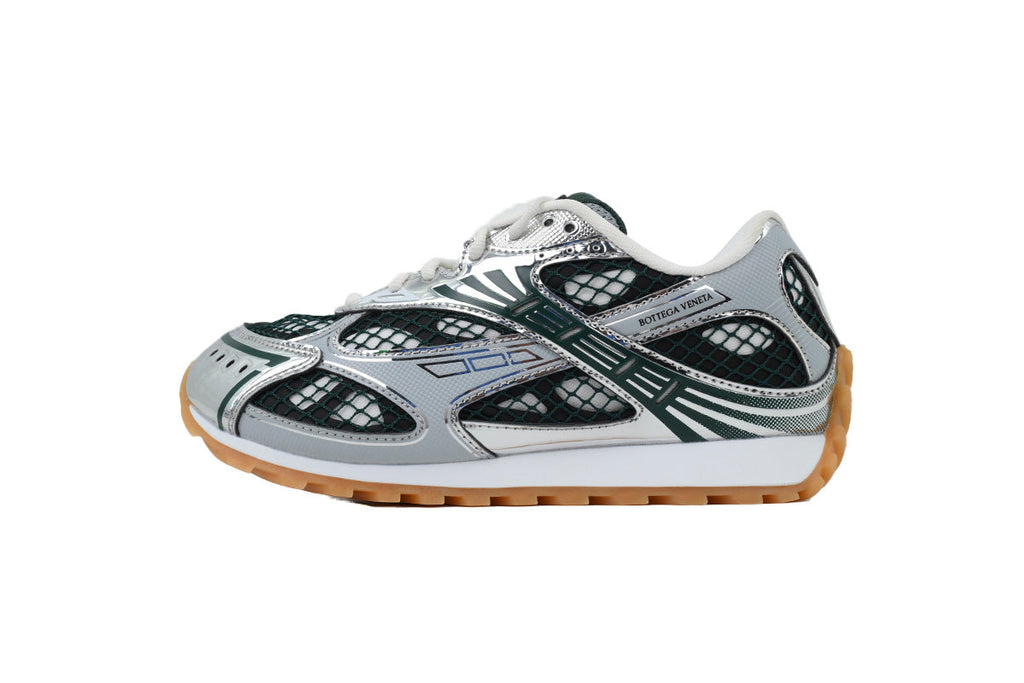 Bottega Veneta Orbit Dark Green Silver