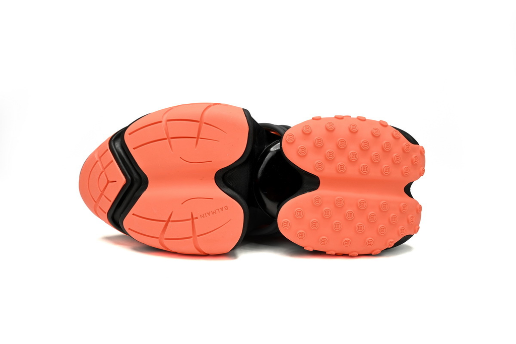 BALMAIN Multikolor Buty sportowe Black orange