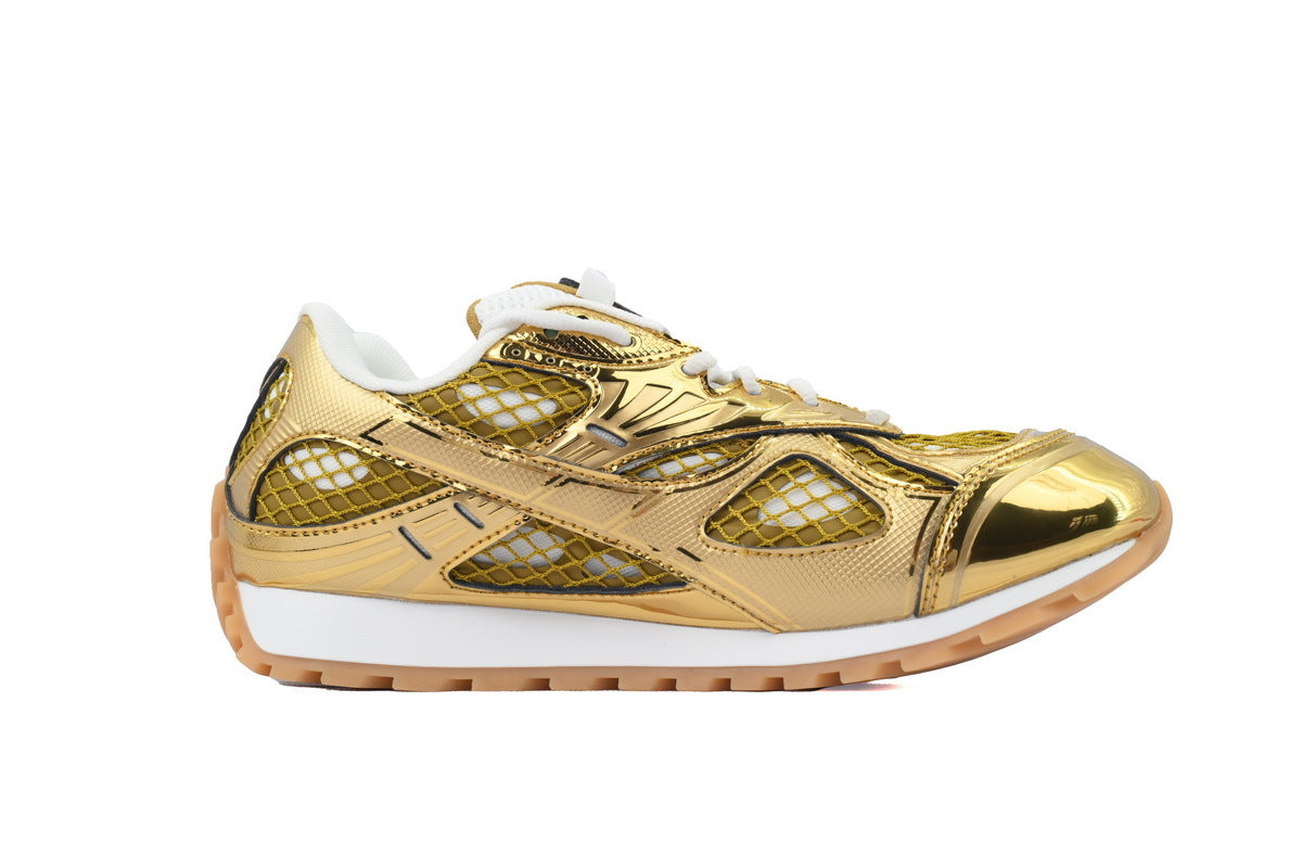 Bottega Veneta Orbit Olive Golden