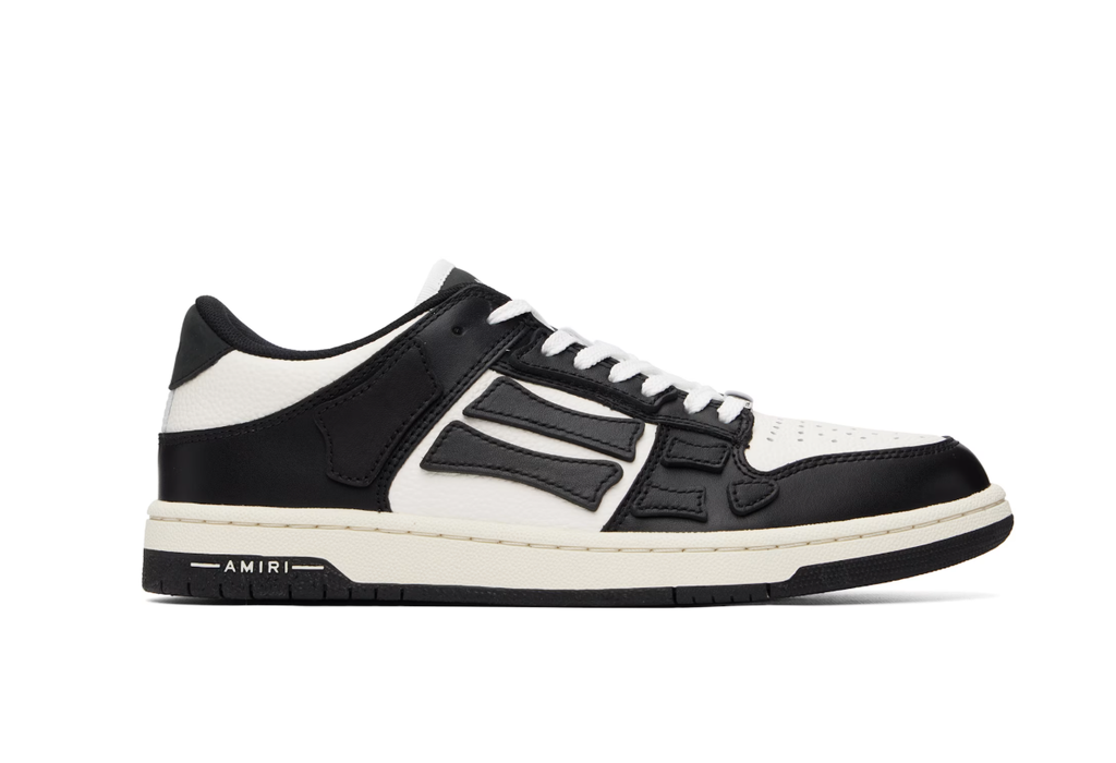 AMIRI Skel Top Low Black