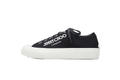 Jimmy Choo Palma Maxi Black and Latte Canvas Platform Trainers