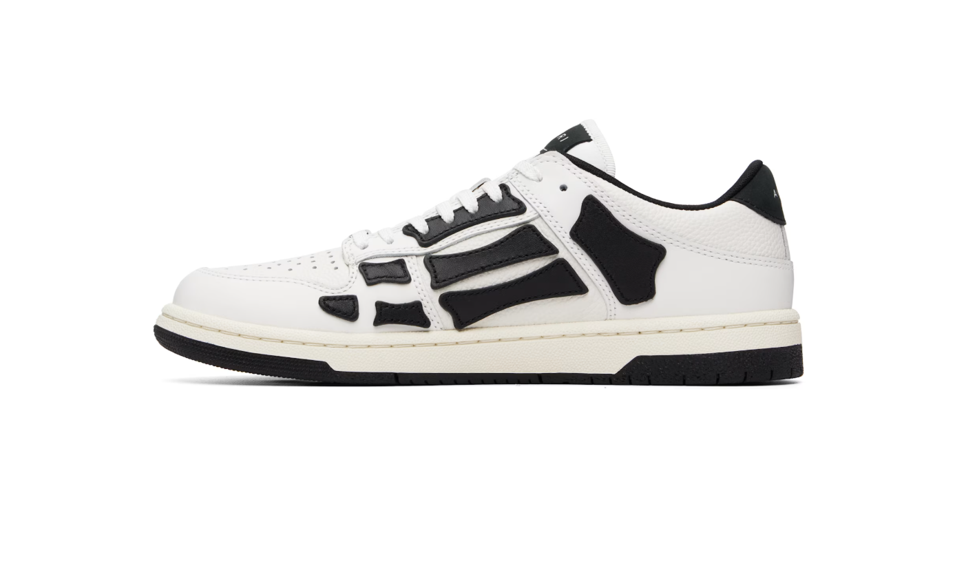 AMIRI Skel Top Low White