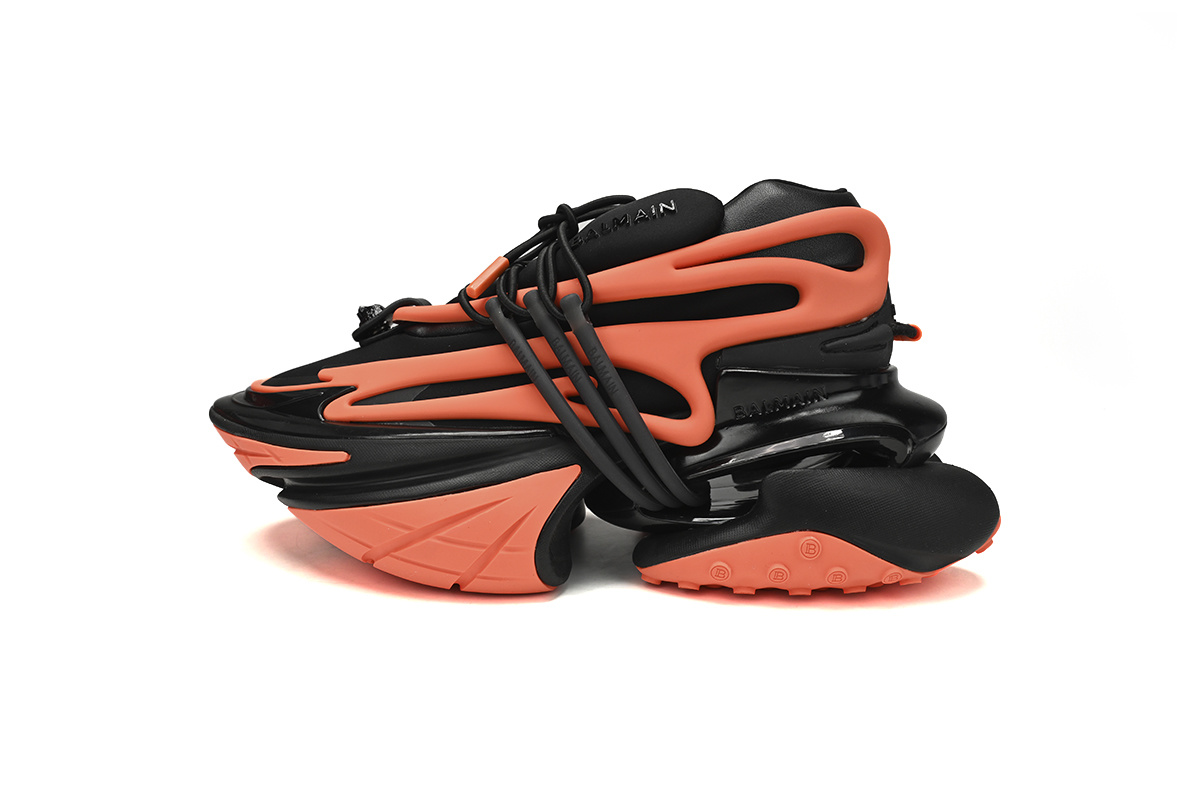 BALMAIN Multikolor Buty sportowe Black orange