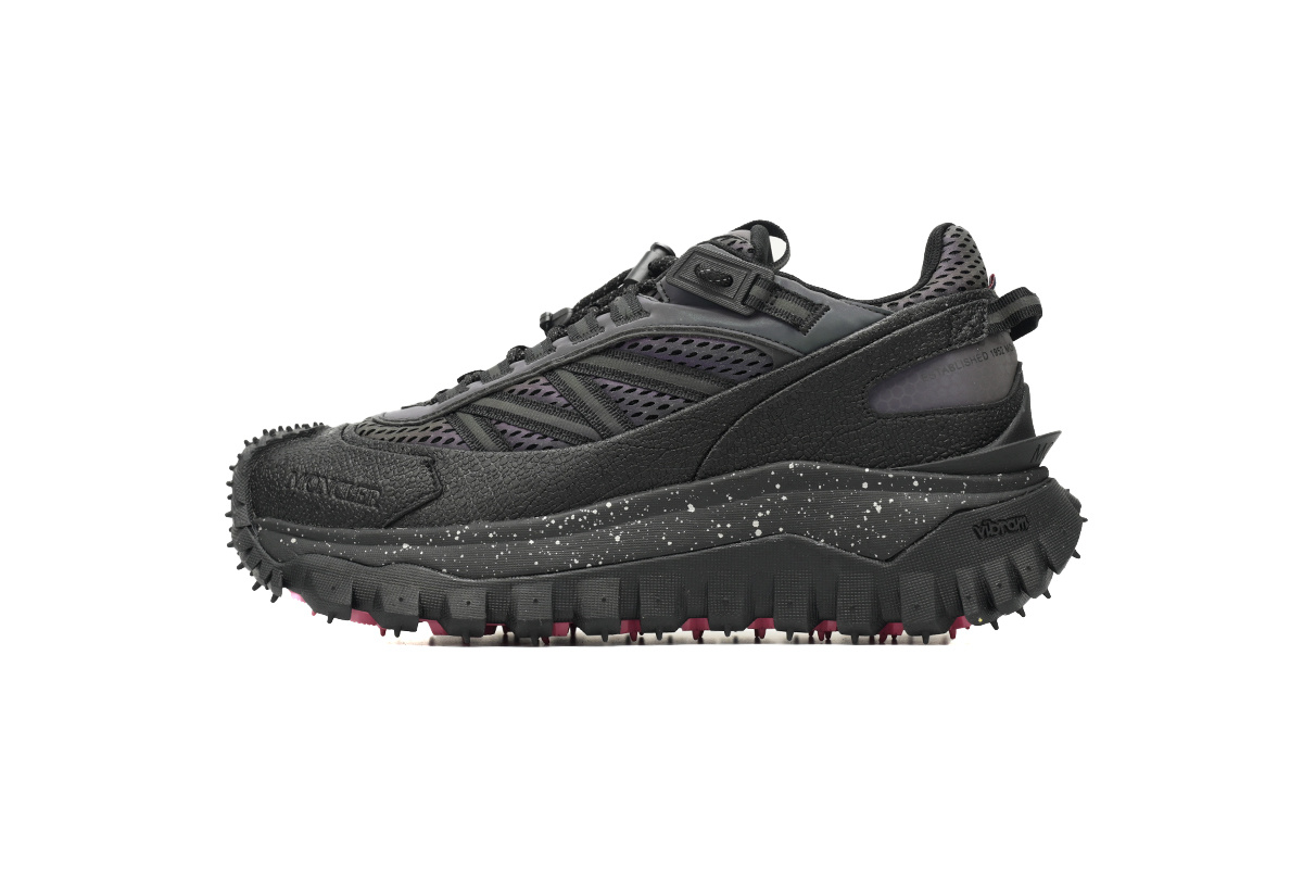 Moncler Trailgrip Leather Black Chameleon