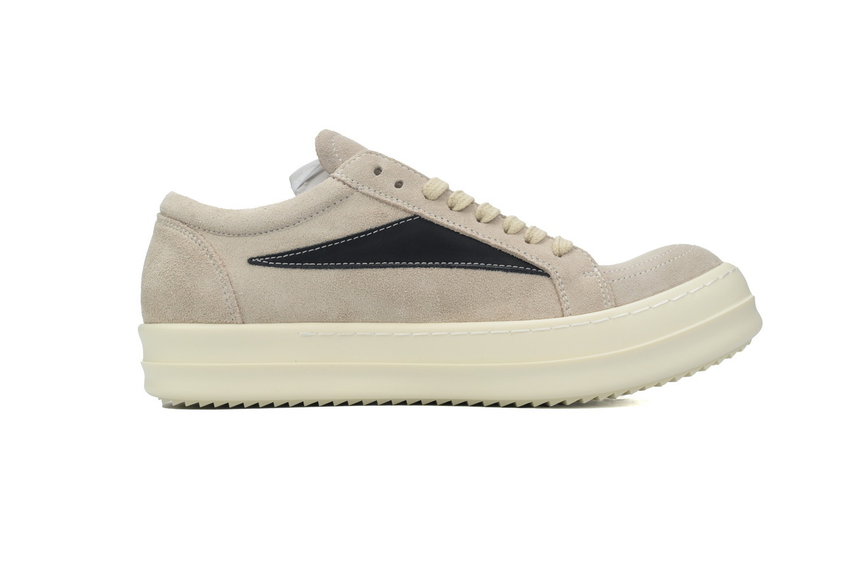 Rick Owens Wmns Luxor Vintage Low 'Milk Black'