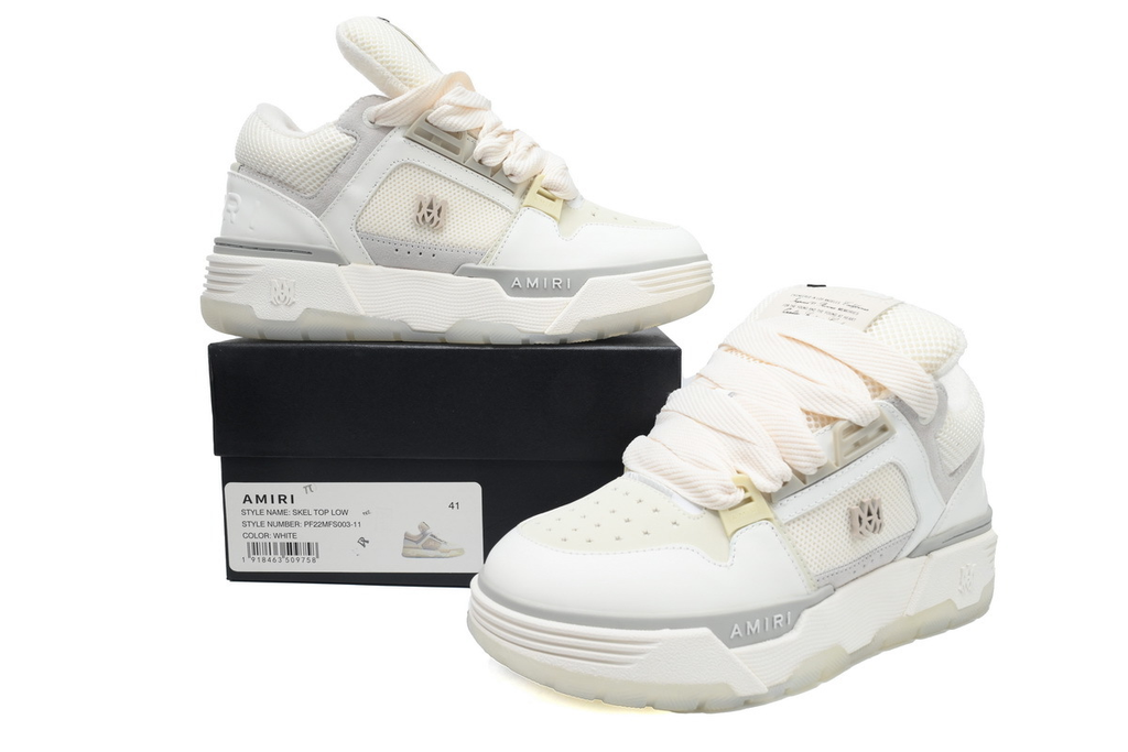 AMIRI White Gray