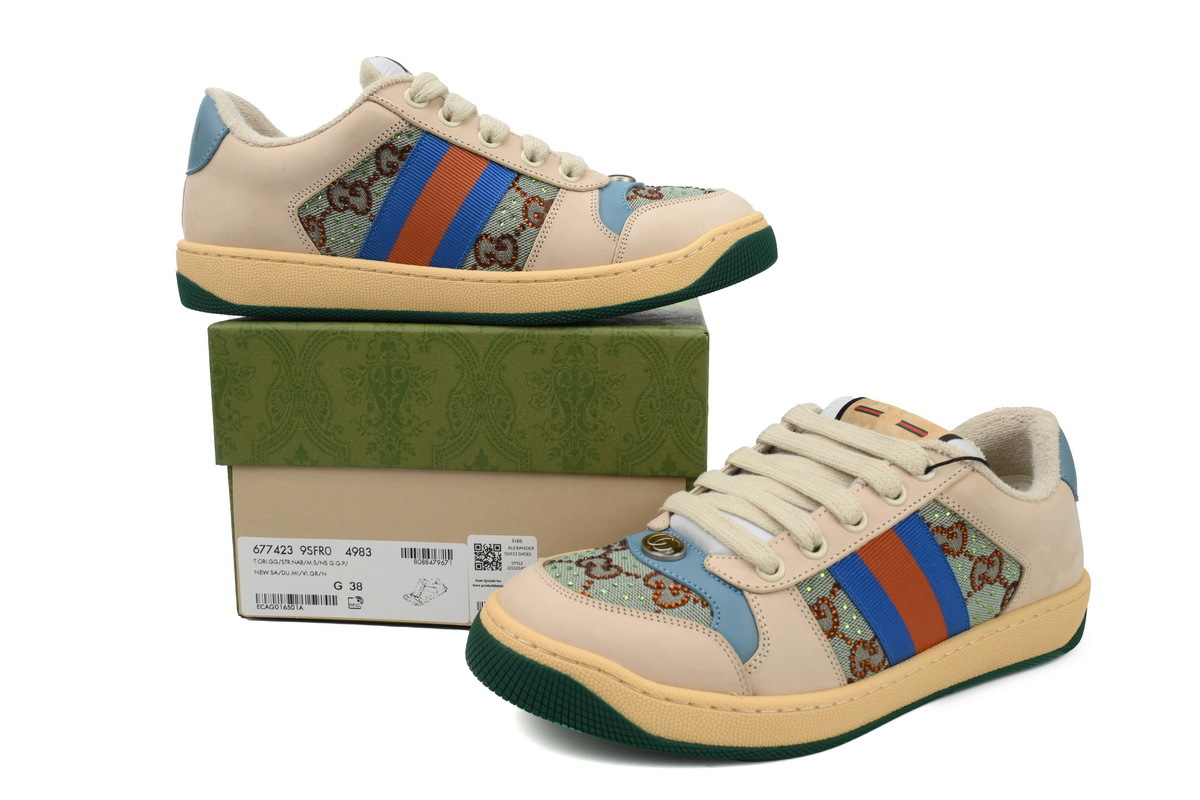 Gucci Screener White Blue