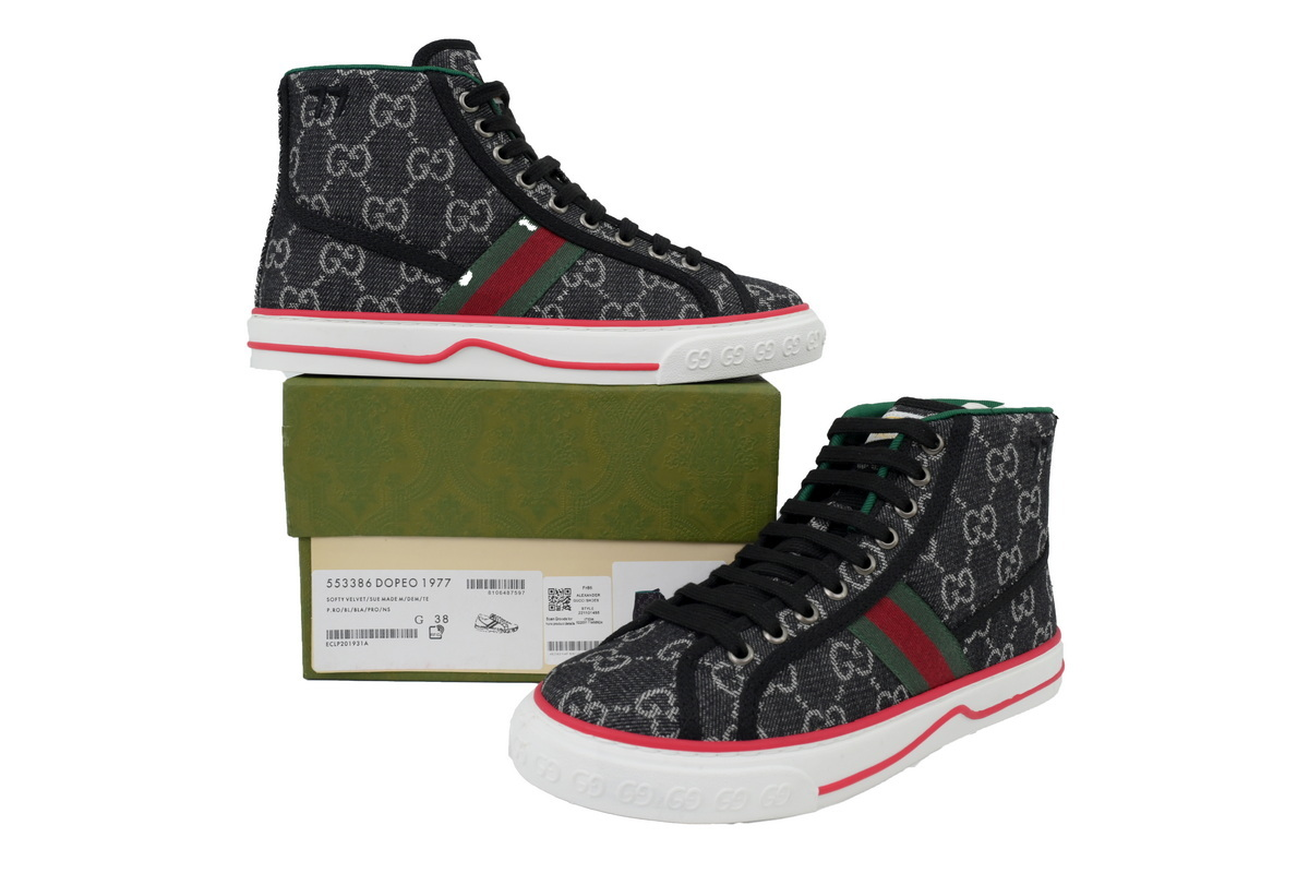 Gucci Tennis High-top Black