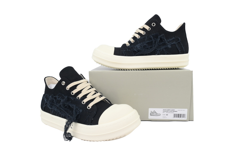 Rick Owens Destruction Of Canvas Surface
